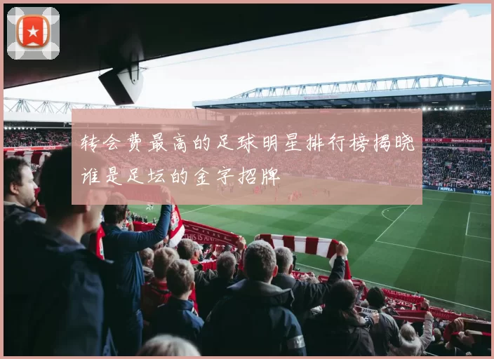 转会费最高的足球明星排行榜揭晓谁是足坛的金字招牌